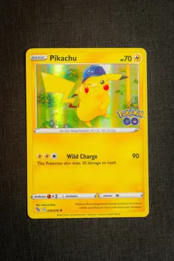 Pikachu | #28/78 Pokemon Go | Holo Rare, HOLO BLEED (video available) - VLP - Image 1