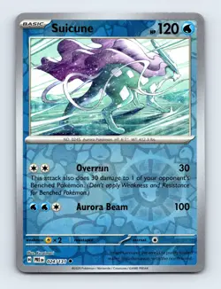 Suicune 024/131 SV: Prismatic Evolutions Reverse Holo Near Mint Pokemon Card - Image 1
