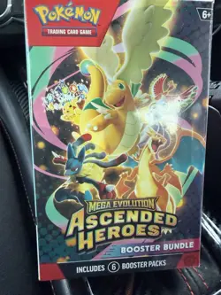 Pokemon Mega Evolution Ascended Heroes Booster Bundles SEALED - Image 1