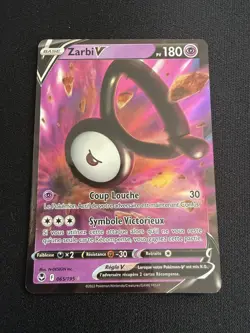 Carte Pokemon - Zarbi V 065/195 Tempete Argentee - BON ETAT FR - Image 1