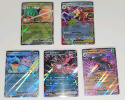 Pokemon PERFECT ORDER Ex Lot - Mega Starmie ex, Decidueye, Yveltal ex, Lapras ex - Image 1