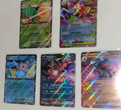 Pokemon PERFECT ORDER Ex Lot - Mega Starmie ex, Decidueye, Yveltal ex, Lapras ex - Image 3