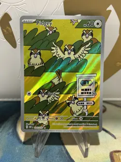 Pidgey 207/197 Pokemon Obsidian Flames Illustration Rare NM - Image 1