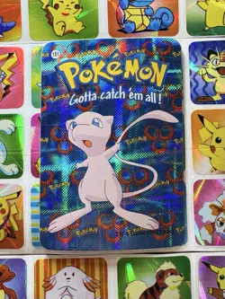 Pokemon 151 Vintage Pocket Monsters Vending HOLO Prism Sticker 2000 Nintendo - Image 4