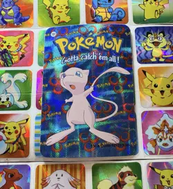 Pokemon 151 Vintage Pocket Monsters Vending HOLO Prism Sticker 2000 Nintendo - Image 5