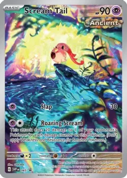 1x Scream Tail - SVP065 - SVP Black Star Promos NM-Mint Pokemon SV Black Star Pr - Image 1