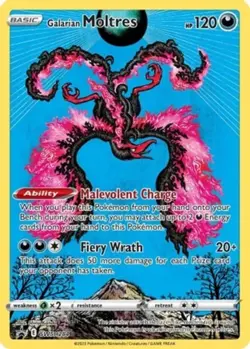 1x Galarian Moltres - SWSH284 - SWSH Black Star Promos NM-Mint Pokemon SWSH Blac - Image 1