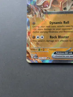 Golem ex 076/165 Pokemon TCG 151 Double Holo Rare English - Image 5