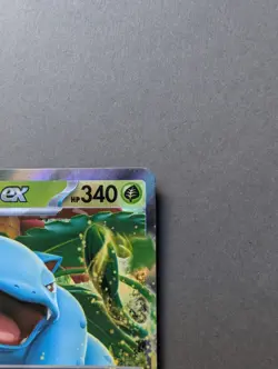 Venusaur ex 003/165 Pokemon TCG 151 Double Holo Rare English - Image 3