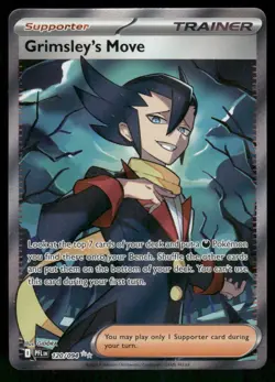 2025 Grimsley's Move 120/094 Ultra Rare Holo NM Pokemon ME02: Phantasmal Flames - Image 1