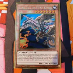 Lord Gaia The Fierce Knight MVP1-ENG50 Yu Gi Oh NM - Image 1