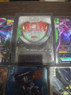 Gundam Card Game English Lot of LRs and Rs Flit Asuno Alt Art - Image 2