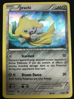 Jirachi XY67 LP Black Star Promo Holo XY Promos Foil Pokemon TCG Card cute 67 - Image 1