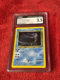 Cgc 3.5 German Shining Gyarados Neo Revelation 2001 Vintage Wotc Pokemon Card - Image 5