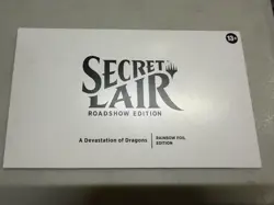 MTG MagicCon Secret Lair Roadshow A Devastation of Dragons - Rainbow Foil Sealed - Image 1