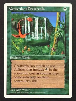 1995 Magic: The Gathering Concordant Crossroads - Image 1