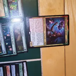 Magic The Gathering Commander Deck Roxanne Starfall Savant Cait Green Red - Image 2