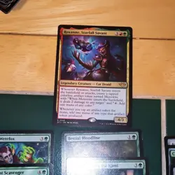 Magic The Gathering Commander Deck Roxanne Starfall Savant Cait Green Red - Image 3