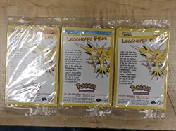 Pokemon Legendary Birds Promo Set/3 Moltres Zapdos Articuno Sealed - Image 1