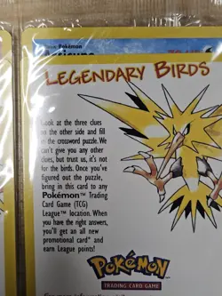 Pokemon Legendary Birds Promo Set/3 Moltres Zapdos Articuno Sealed - Image 3