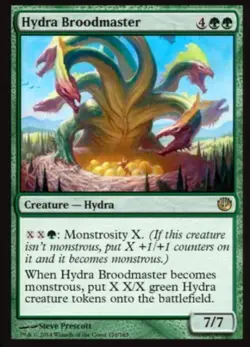 x1 Hydra Broodmaster - Foil R MTG Journey Into Nyx M/NM, English - Image 1