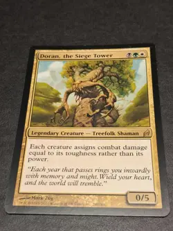 Doran the Siege Tower Lorwyn MTG Magic Rare LP Lightly Played Treefolk Commander - Image 3