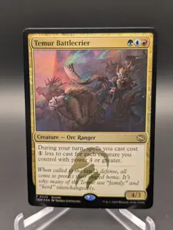 Temur Battlecrier Unique and Miscellaneous Promo Foil - Image 1