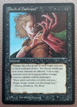 Touch of darkness MTG Magic the gathering - Image 1