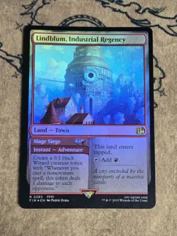 Lindblum, Industrial Regency 285 Final Fantasy Foil NM - Image 1