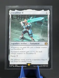 Excalibur II #0257 Non-Foil Final Fantasy MTG NM ENG - Image 1
