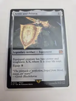 mtg, Aettir and Priwen Final Fantasy Regular NM - Image 1