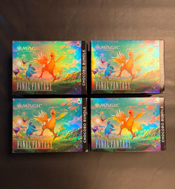 Magic The Gathering Final Fantasy Chocobo Bundle Box Sealed Box Lot of 4 NEW - Image 1