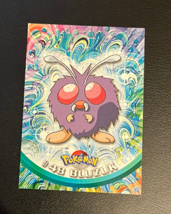 1999 Topps Pokemon Blue Logo TV Animation Edition Bluzuk #48 - Image 1