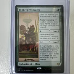 Wizards of the Coast Innkeeper's Talent BLB Enchantment Rare Green 0180 - Image 1