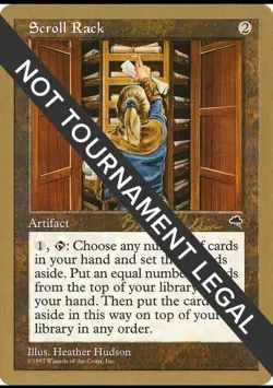 Scroll Rack NM - Brian Selden 1998 World Championship MTG Magic Near Mint - Gold - Image 1