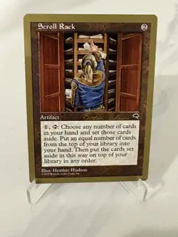 Scroll Rack NM - Brian Selden 1998 World Championship MTG Magic Near Mint - Gold - Image 2