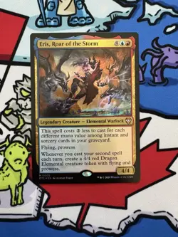 Eris, Roar of the Storm x1 Mtg Foil Outlaws of Thunder Junction Commander - Image 1