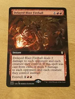 Delayed Blast Fireball - Extended Art - CLB - MTG - NM - EN - 630 - Image 1
