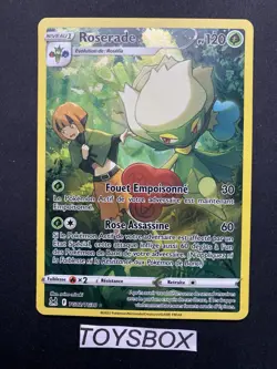 Carte Pokemon Roserade TG02/TG30 / Bloc EB Origine Perdue EB11 / Neuf FR - Image 2