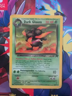 Dark Gloom 36/82 Team Rocket Uncommon Pokemon Card - Image 1