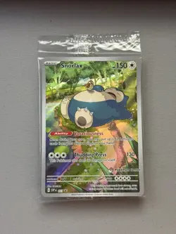 Snorlax SVP 051 SEALED 151 Pokemon Center Stamped Black Star Promo - English - Image 1