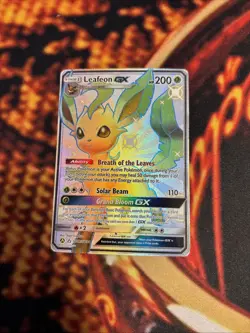 Leafeon GX SV46/SV94 Pokemon TCG Hidden Fates: Shiny Vault NM - Image 1