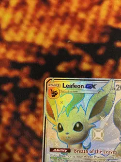 Leafeon GX SV46/SV94 Pokemon TCG Hidden Fates: Shiny Vault NM - Image 3