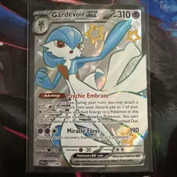 Pokemon Gardevoir ex Full Art Shiny Ultra Rare Holo 217/091 SV: Paldean Fates 3… - Image 1