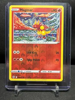 Magmar 019/172 Reverse Holo Pokemon 2022 Brilliant Stars - NM - Image 1