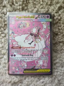 Mega Diancie EX 282/217 Pokemon Ascended Heroes SIR NM - Image 1