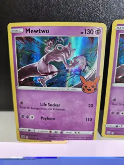 (3)Pokemon - Mewtwo - Rare Holo - 56/172 - Trick or Trade 2022 - Image 2