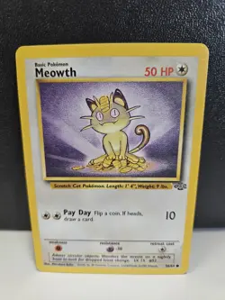 Meowth Pokemon Jungle 56/64 - Image 1