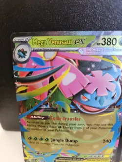(2)Mega Venusaur ex MEP 013 - Black Star Promo Pokemon Near Mint - Image 4