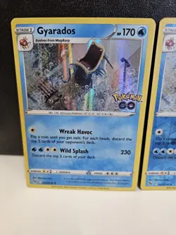 Gyarados 022/078 - Pokemon GO Near Mint (NM) Holo And Reverse Holo - Image 2